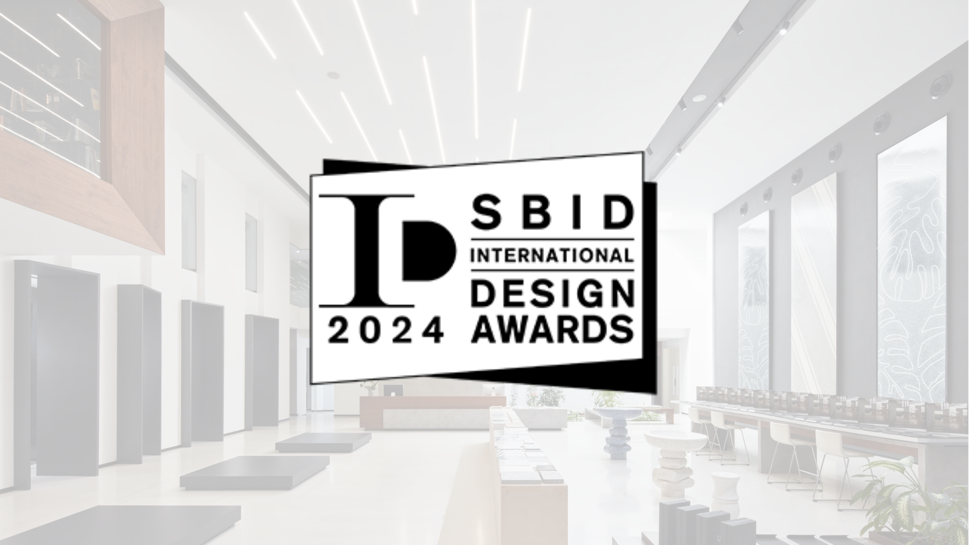 Finalists in Three Categories at the SBID International Design Awards